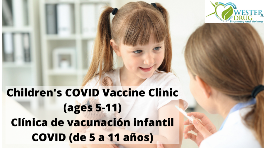 Children's COVID Vaccine Clinic (ages 5-11)