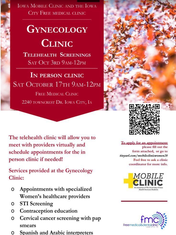 Free Iowa City Gynecology Clinic