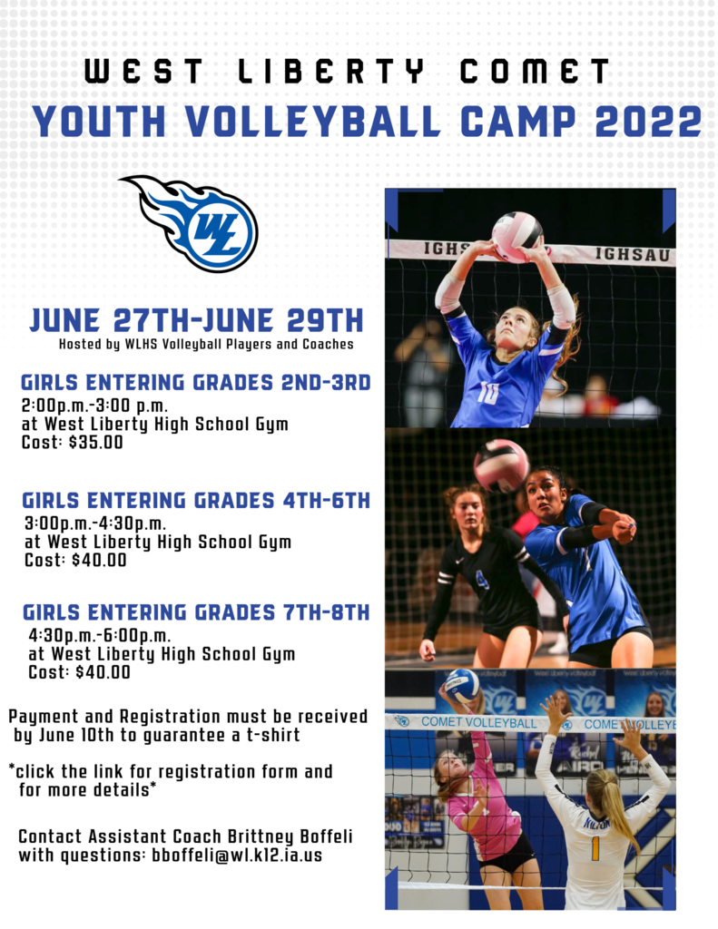 West Liberty Youth Volleyball Camp 2022