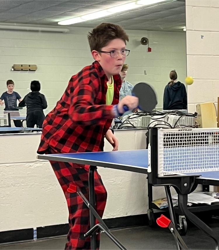 7th grade table tennis